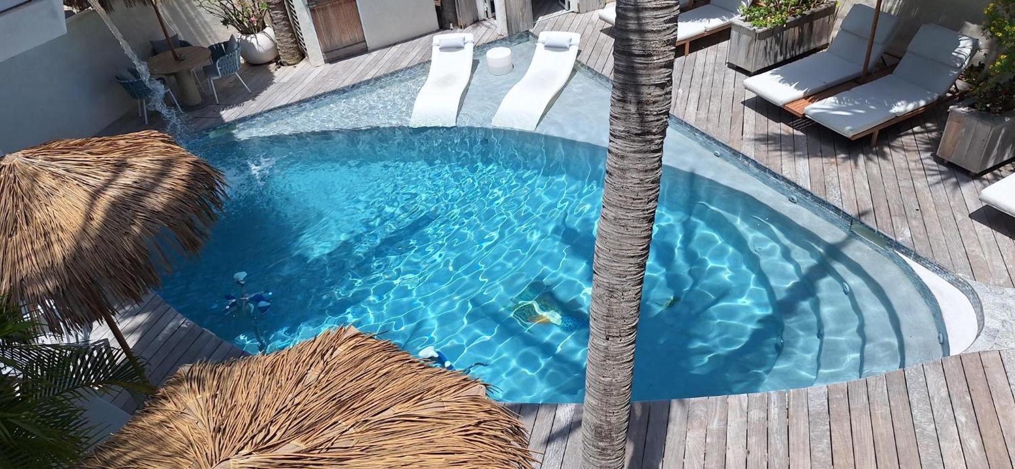 Hotel Les Ondines Sur La Plage Gustavia Exterior foto